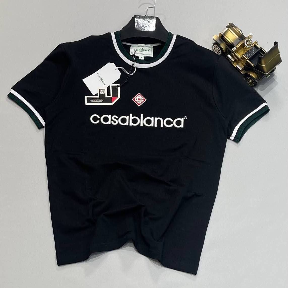 CASABLANCA MEN’S T SHIRT WITH ORIGINAL PACKING.
